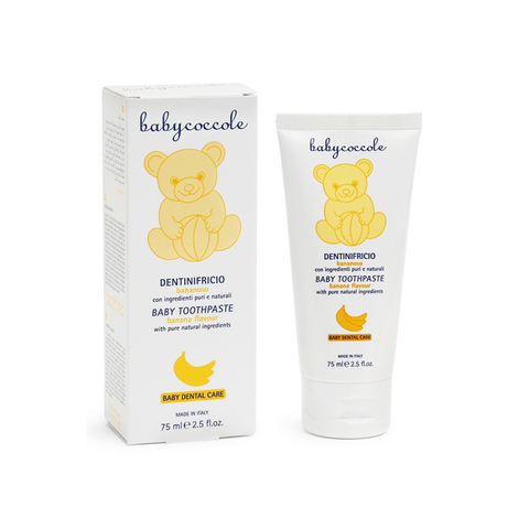  Kem đánh răng Babycoccole hương chuối 12M+ (75 ml) 