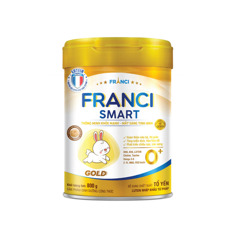  Sữa bột Franci Smart 0+ (800g) 
