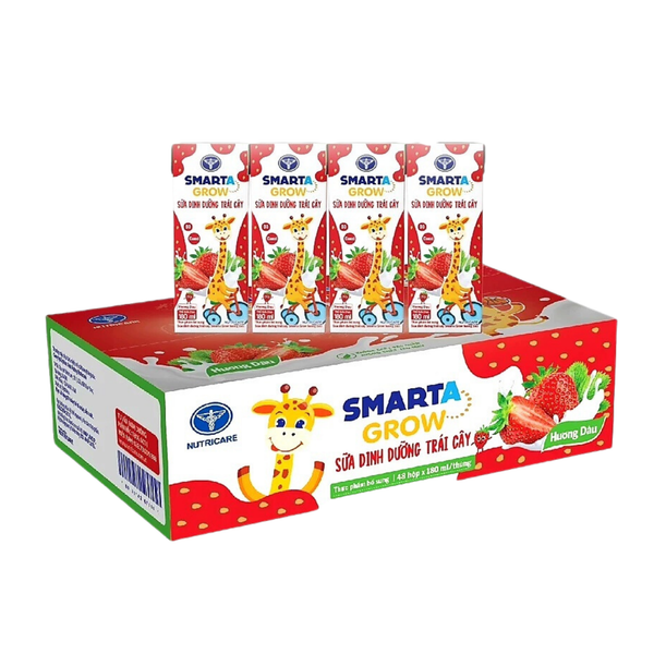  Sữa nước trái cây Smarta vị dâu (110ml) 