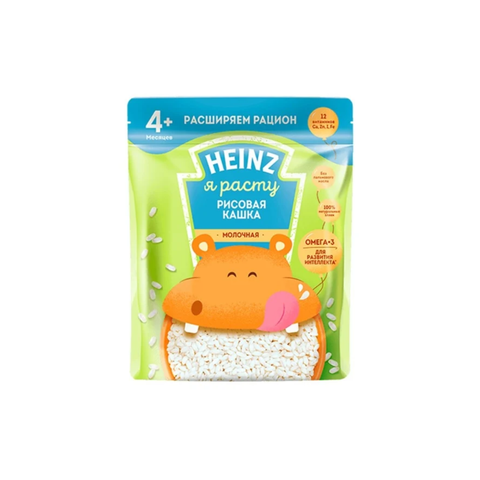  Bột ăn dặm Heinz Nga vị gạo sữa 4M+ (200g) 