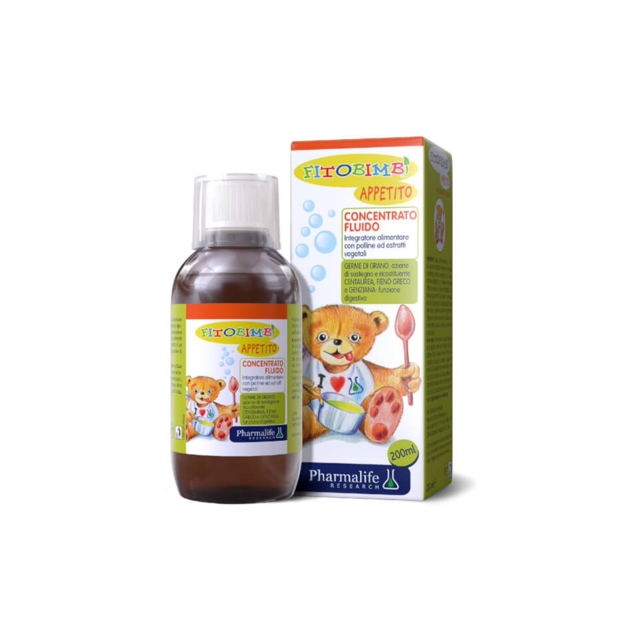 Siro Fitobimbi Appetito kích thích ăn ngon, hỗ trợ tăng cường tiêu hóa (200ml) 