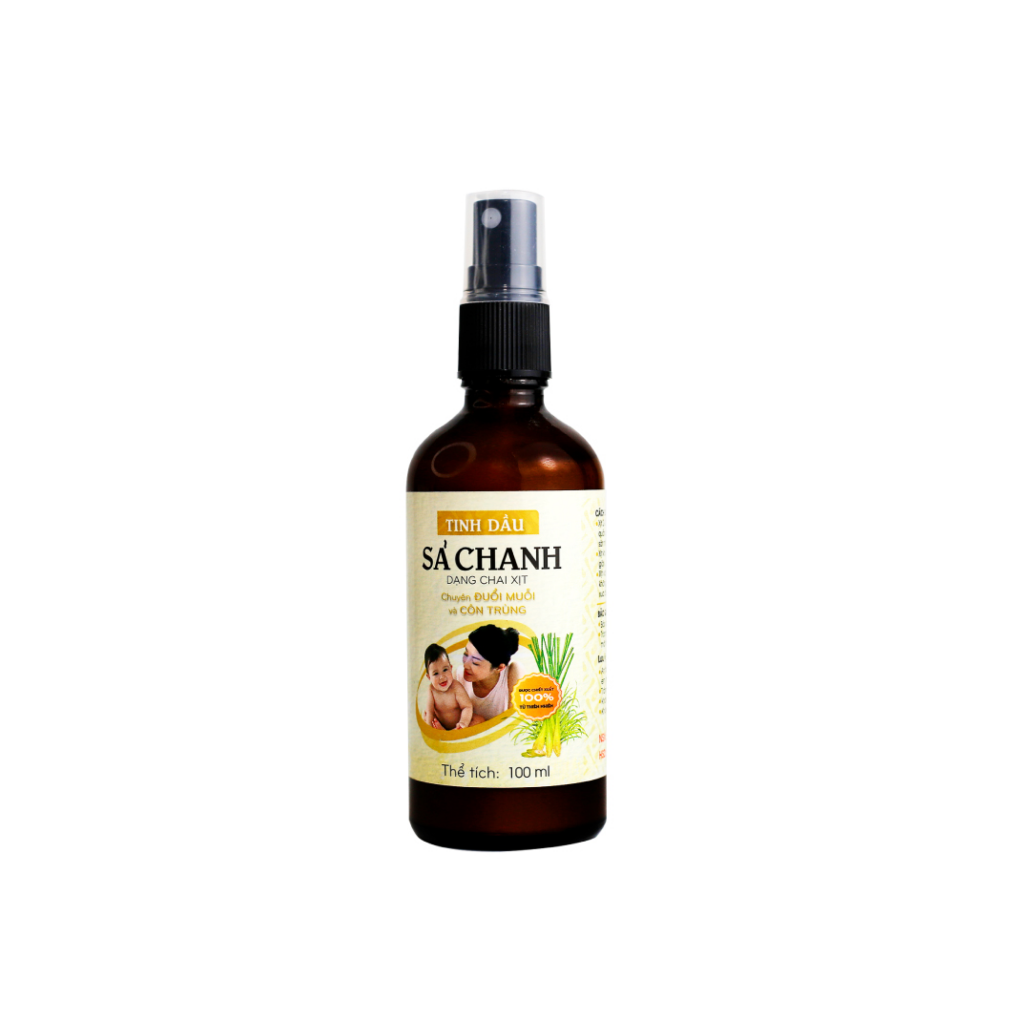  Tinh dầu Sả Chanh Mệ Đoan (100ml) 