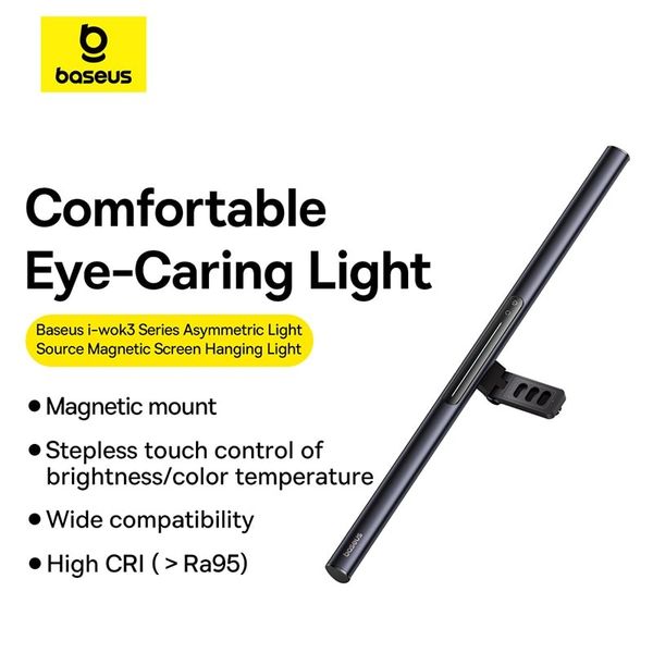  Đèn Treo Màn hình Baseus i-Wok 3 - Đen 