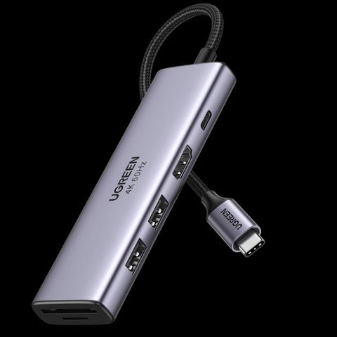  Hub Ugreen Multifunction (3xUSB3.0+HDMI+TF SD) 