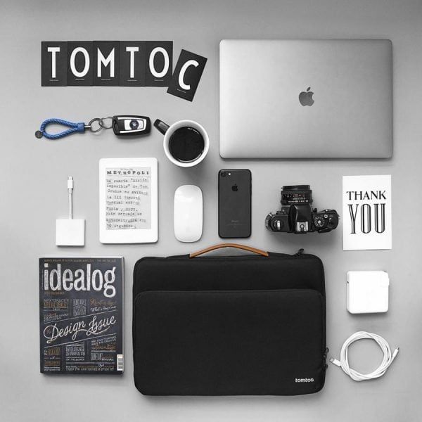  Túi Xách Tomtoc Briefcase Mac 13inh (New Black) 