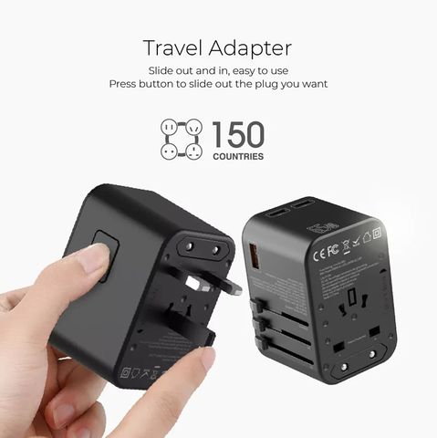  Sạc Mazer Infinite WORLD Travel GaN 65W PD 