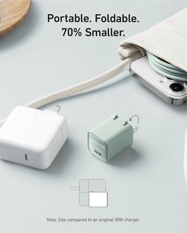  SẠC ANKER 511 NANO 3 30W - A2147 (Green) 