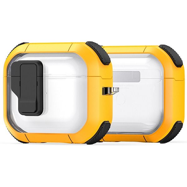  Ốp Airpods 3 Dux Ducis PECN - Yellow Black 