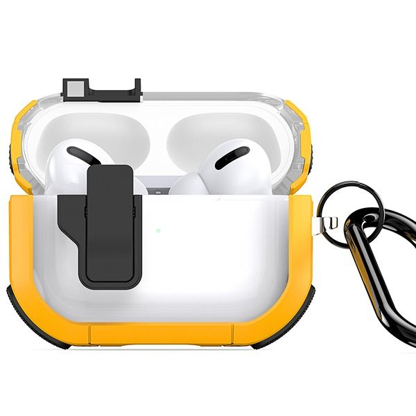  Ốp Airpods Dux Ducis PECN Pro 2 - Yellow Black 