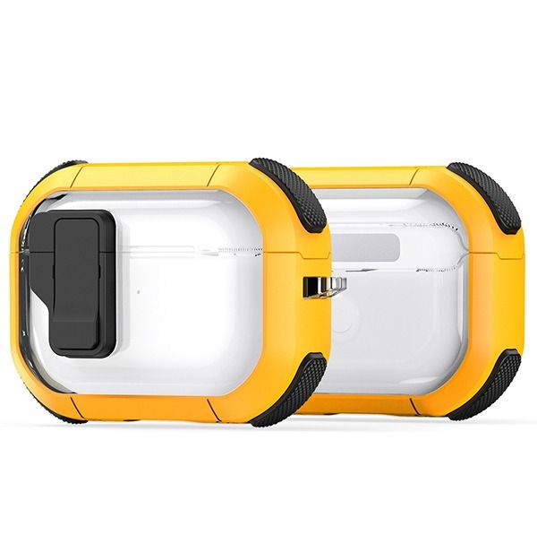  Ốp Airpods Dux Ducis PECN Pro 2 - Yellow Black 