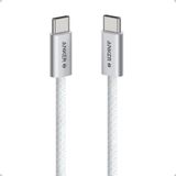  Cáp Anker Zolo 240W C To C (Trắng) - A8060 