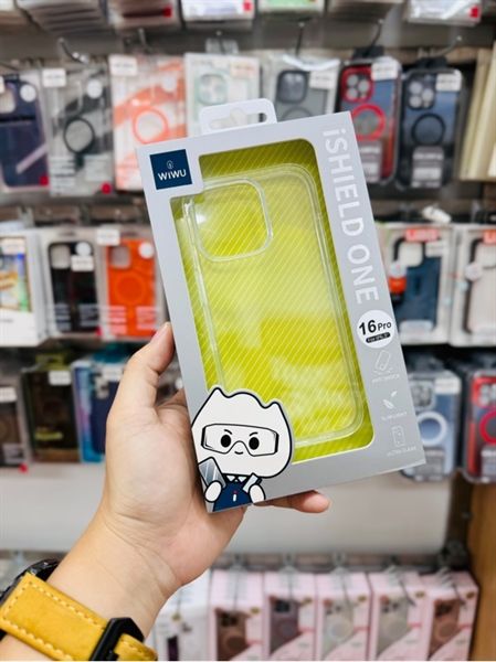  Ốp 16 Pro Dẻo Trong Wiwu ishield One 
