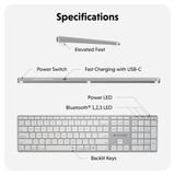  Bàn Phím Không Dây Full Size HyperSpace 