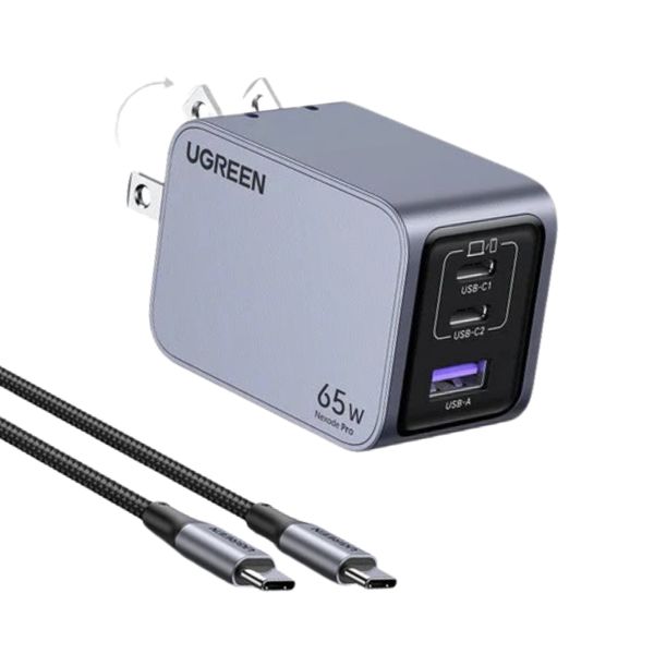  Sạc Ugreen 65W GaN Nexode Pro 