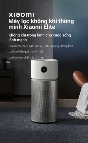  Máy Lọc Không Khí Khử Trùng Xiaomi Elite 