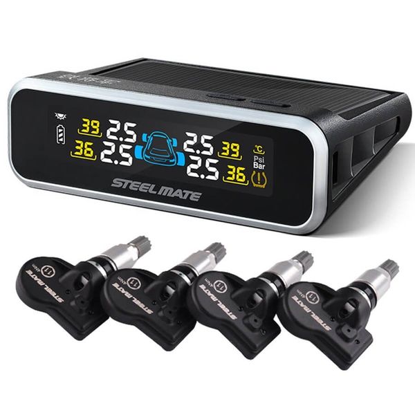  Áp Suất Lốp Steelmate E3 Van Trong (Gen 4) Pin 3-5 năm 