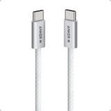  Cáp Anker Zolo 240W C To C (Trắng) - A8060 - 1.8M 