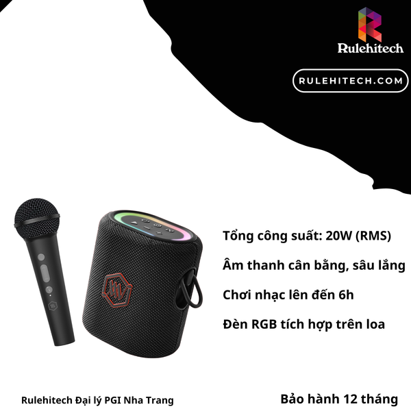  Loa Alpha Works SONIK Plus (Đen) 