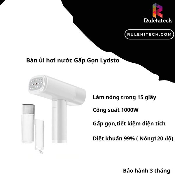  Bàn Ủi Hơi Nước Gấp Gọn Lydsto 