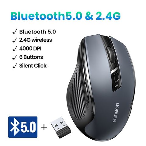  Chuột Ugreen Ergonomic ( USB +Bluetooth) 