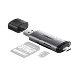  Đầu đọc thẻ nhớ SD/TF chuẩn USB Type C và USB 3.0 Ugreen 5070 