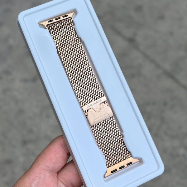  Dây Apple Watch DUX DUCIS Milan Air 44/45/49 Gold 