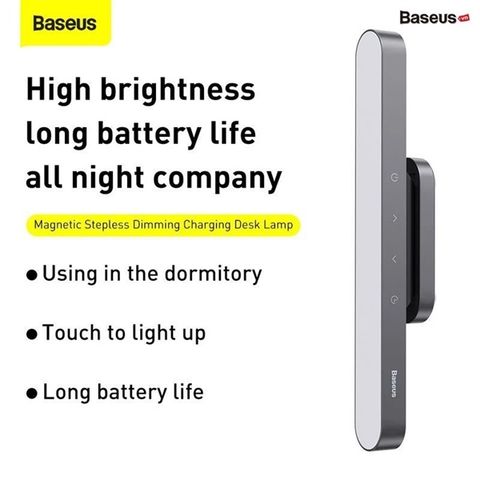  Đèn Baseus Magnetic Desk Lamp Gray 