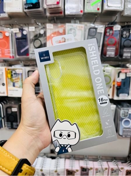  Ốp 16 Plus Dẻo Trong Wiwu ishield One 
