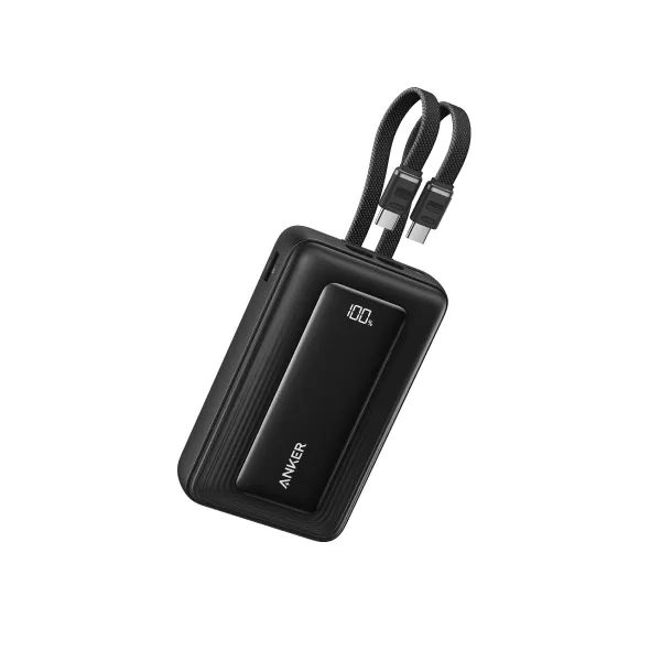  Pin Anker Zolo 20.000mah 45W (Kèm 2 Cáp C)-Đen A1681C 