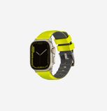  Dây UNIQ Linus Silicon - Lime Green (44/45/49mm) 