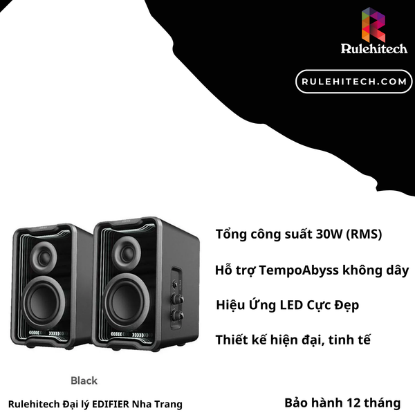  Loa EDIFIER QR30 (Halo 2.0) - Đen 