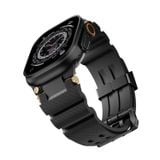  Dây Applewatch Ultra Redefine - Đen (Chốt Đen) 