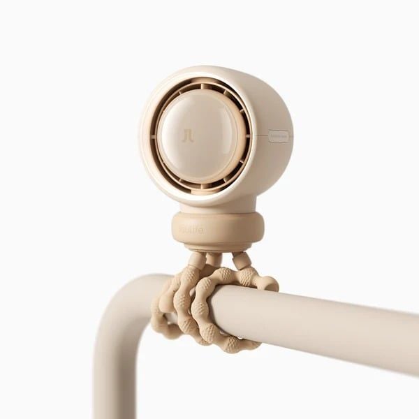  Quạt Kẹp Jisulife Life 2 - Nâu 