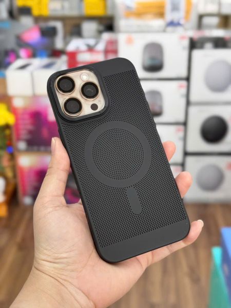  Ốp 16 Promax Likgus Lưới Magsafe-Đen 