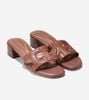 Chrisee Block Heel Sandal