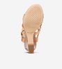 JOSIE FISHERMAN WEDGE SANDALS