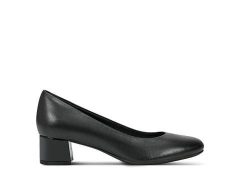 Rockport Total Motion Sydney Block Heel Plain Pump