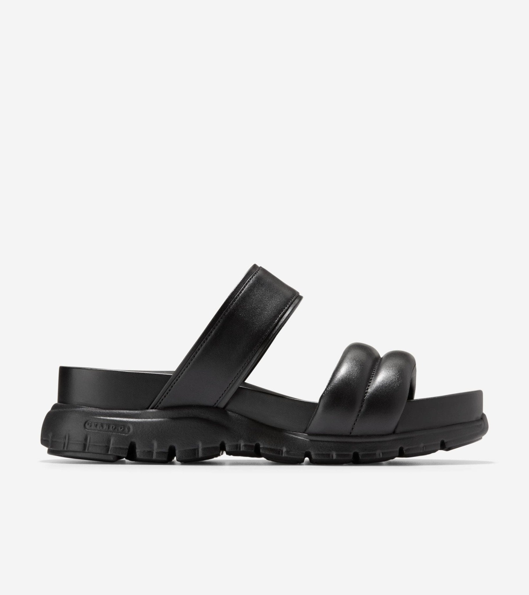 ZERØGRAND DOUBLE BAND SLIDE SANDALS