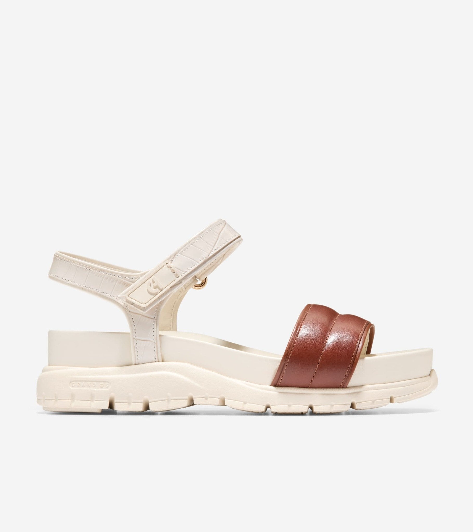 ZERØGRAND ANKLE STRAP SANDALS