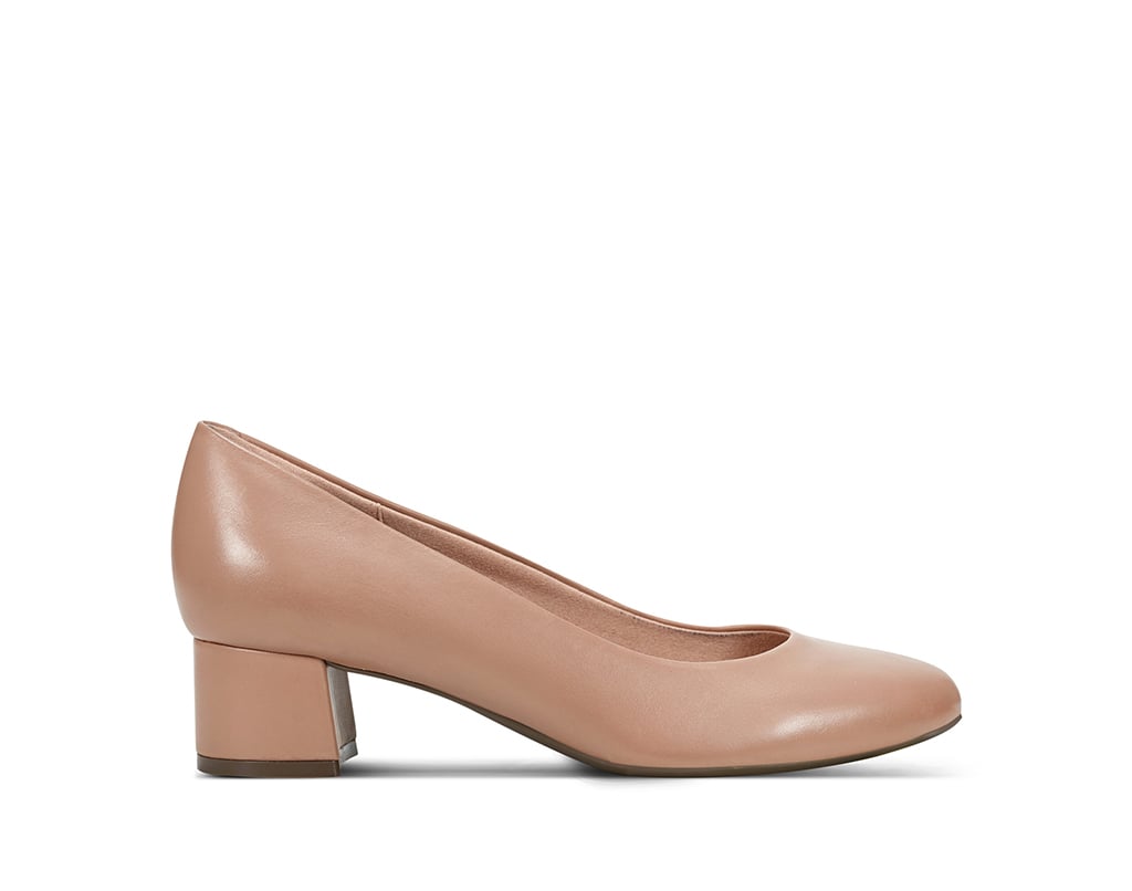 Rockport Total Motion Sydney Block Heel Plain Pump