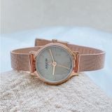  Đồng hồ nữ Julius JA-963 dây da & dây thép - Size 26 