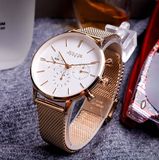  Đồng hồ nữ Julius Star JS-005 dây thép - Size 35 