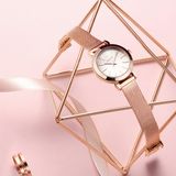  Đồng hồ nữ Julius JA-732 dây thép - Size 28 