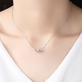  Combo đồng hồ nữ Julius JA-787 dây da + vòng bạc cao cấp 