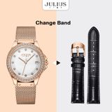  Đồng hồ nữ Julius Star JS-040 Kính Sapphire - Size 33 