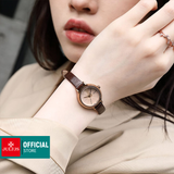  Đồng hồ nữ Julius JA-979 dây da - Size 23 