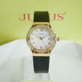  Đồng hồ nữ Julius JA-1395 dây da - Size 32 