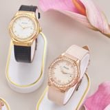  Combo Julius JA-1395 đồng hồ nữ + dây thép | Julius Official 