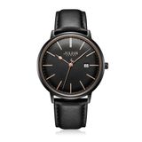  Đồng hồ nam JAH-130 dây da và dây thép - Size 40 