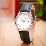  Đồng hồ nữ Julius JA-1309 dây da - Size 30 